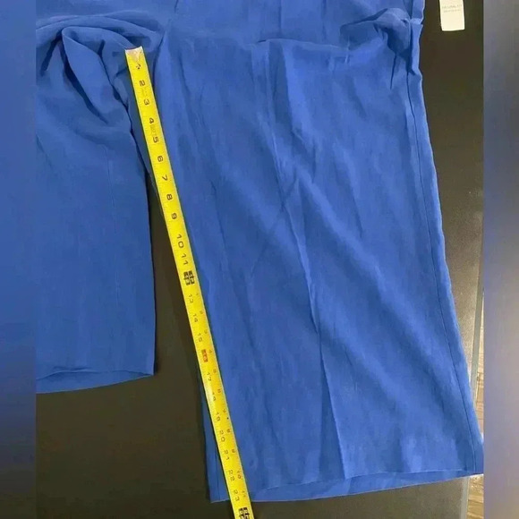 Coldwater Creek Linen Silk Wide Leg Crop Pants New Plus Size - Picture 6 of 13